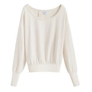 COPY - Cuyana french terry boatneck sweatshirt